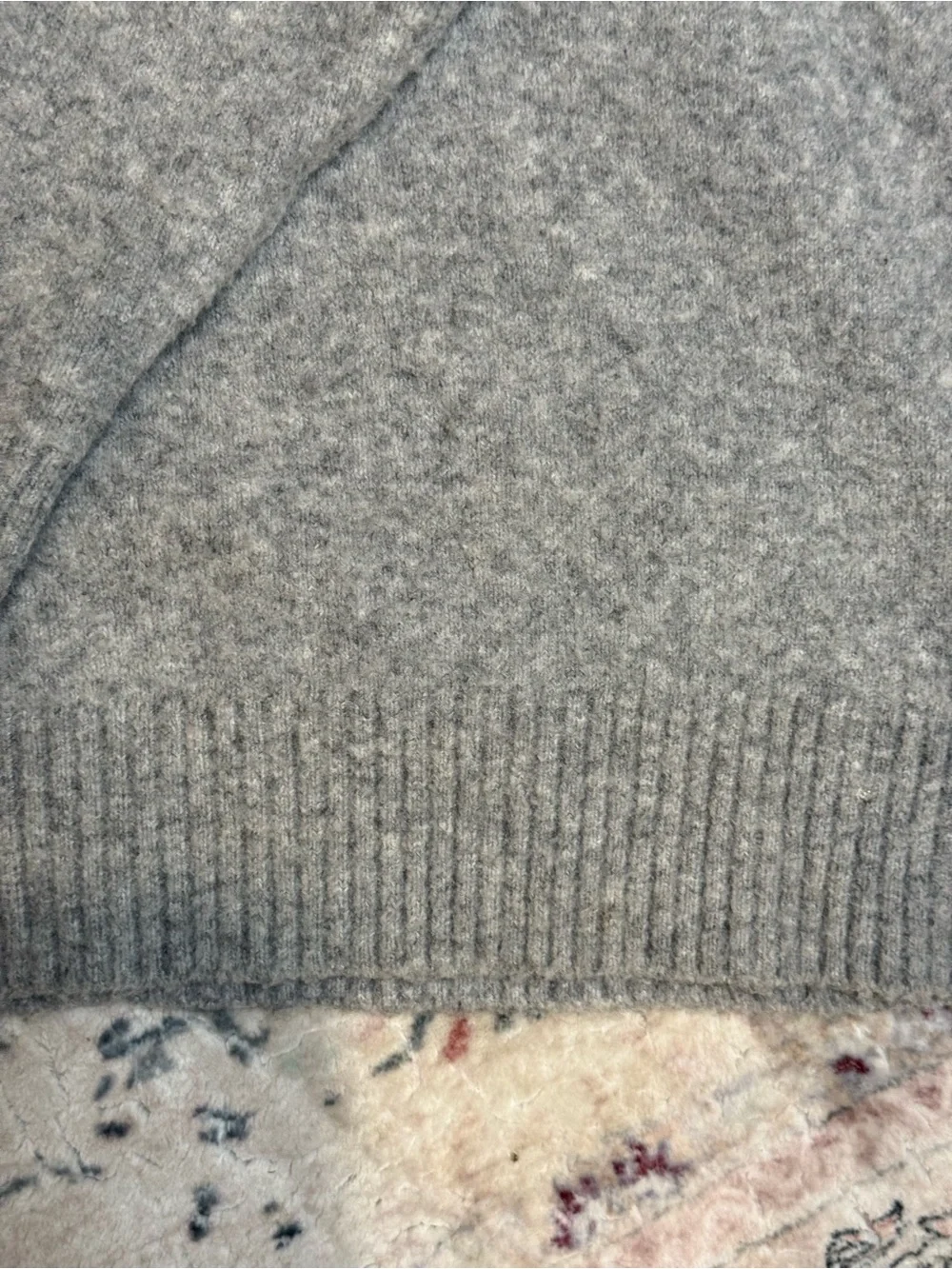 J. Crew Heather Gray Hooded Sweater